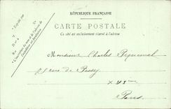 Compiegne CPA das Schloss die Front bemisst Park