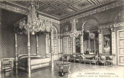 Compiegne CPA das Chambre Schloss muss Kaiserinnen niederlegen