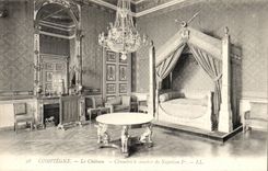 Compiegne CPA das Chambre Schloss muss von Napoleon 1 schlafen