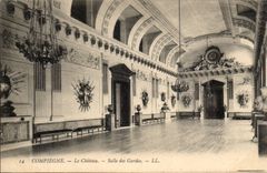 Compiegne CPA der Schloss Raum des Schutzes