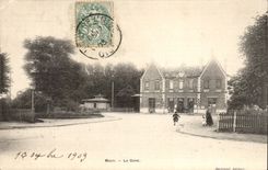 Mouy CPA Bahnstation