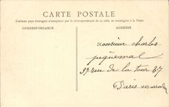 Sainte Genevieve CPA das Martyrium und die Oberseite von kleinem Fercourt