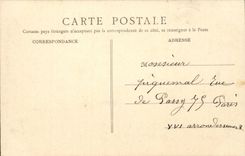 Sainte Genevieve CPA das Martyrium und die Oberseite von kleinem Fercourt