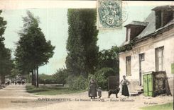 Sainte Genevieve CPA die weisse Haus Hauptverkehsstrasse