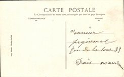 Sainte Genevieve CPA die weisse Haus Hauptverkehsstrasse