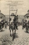 Compiegne CPA Celebrates of Jeanne of arc June 1911 Mr Schlosser banner carried by Miss Adrienne de Baillencourt Courcoul