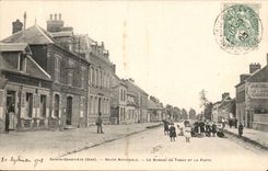 Sainte Genevieve CPA Trunk road the tobacconist's shop and the Post office