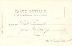 Sainte Genevieve CPA Hauptverkehsstrasse das Kreuz