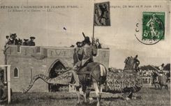 Compiegne CPA feiert von Jeanne Bogen des Juni 1913 Behourt und des Guivre Drachen