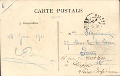 Compiegne CPA Party von Jeanne Bogen des Juni 1911 ein vorbereitender Ritter hat jouter