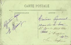 Compiegne CPA feiert von Jeanne Bogen der Juni 1911-Ritter-Prozession die zu den Turnieren geht