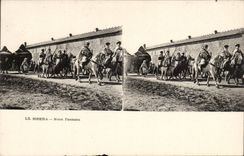 Stereoscopic sights Algeria Biskra CPA Fantasia Wedding