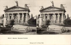 Italy Italia CPA Milan Cemetery Monument