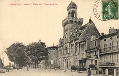 Chabeuil CPA Places town hall