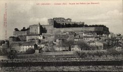 Grignan CPA Castle Frontage of the Prelates