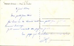 Chabeuil CPa Places of Chaffal