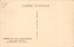 CPA Abbey of ND of Aiguebelle by GRignan the refectory