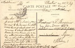 Montelimar CPA Places of weapons On the left the town hall On the right the law courts