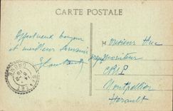 Montelimar CPA Eiffel Bridge and old castle of Adhemar