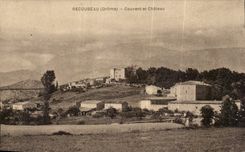 Recoubeau CPA Brood and castle