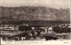 Wertigkeit CPA gesehen auf die Rhône und die Ruinen von CRussol