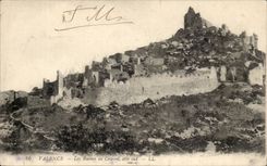 Ruinen der Wertigkeit CPA cRussol des sudlichen Teils