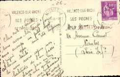 Gesehene Luft der Wertigkeit CPA und die Rhône