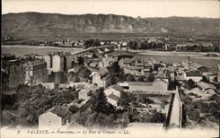 Valence CPA Panorama the bridge and CRussol