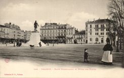 Valence CPA Places Championnet and Post office building