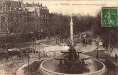 Perpective Wertigkeit CPA der Prachtstrasse Maurice-Sekretarin