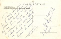 Brunnen Bancel Prachtstrasse der Wertigkeit-CPA hervorragende