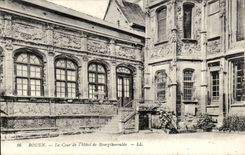 Rouen CPA court of the hotel of Bourgtheroulde
