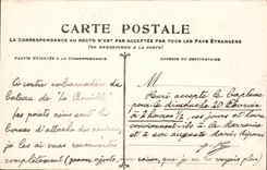 Rouen CPA January 30th 1910 the rising of the Seine the quay of the Stock Exchange