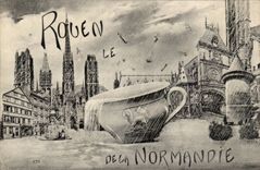 CPA Rouen the pot of Normandy