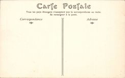 Kirche-Sainte Etienne-Abtei Caen-CPA mit der Manner westlichen Front