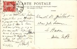 Innengericht Caen-CPA des alten Hotels von Valois