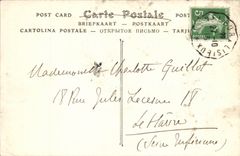 Honfleur CPA Vieilles maisons Rue Varin