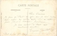 Port in Bessin CPA Blessing of the sea by Monseigneur Lemonnier Bishop of Bayeux episcopal launch TOP