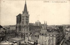 Lisieux CPa das Kathedrale Saint Pierre
