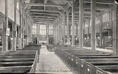 Honfleur CPA Interieur de Ste Catherine