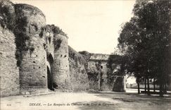 Dinan CPA walls of the castle and the tower of Coetquen