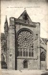 Saint pol of Leon CPA the rosette of the cathedral