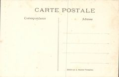 Castle of Interior Chantilly CPA of the vault