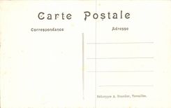 Castle of Chantilly CPA Departure of lar ampe of the main staircase