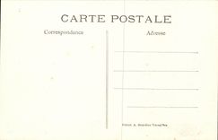 CPA Castle of Chantilly Living room of the monkeys