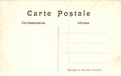 CPA Castle of Chantilly Library library