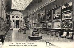 CPA Castle of Chantilly Museum Cop Picture gallery