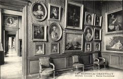 CPA Castle of Chantilly Museum Cop Room Caroline