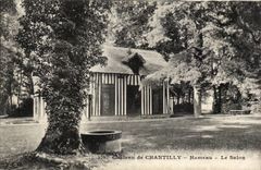 CPA Castle of Chantilly Park Hamlet the living room