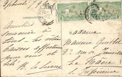 Djibouti CPA solemn Scene of marriage somalis Entree of is engaged in the residence of her husband TOP